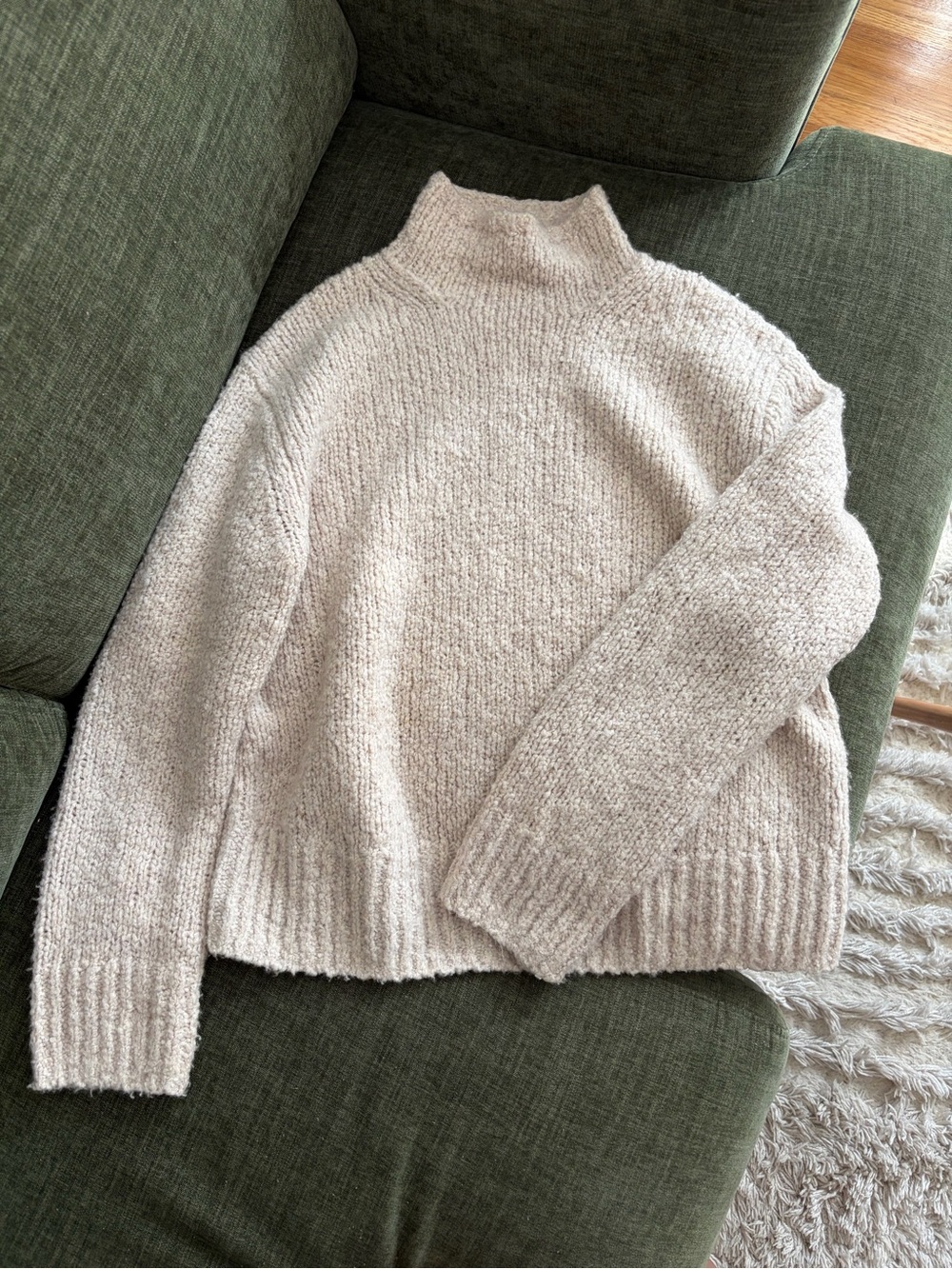 Vince Wool Mockneck Sweater